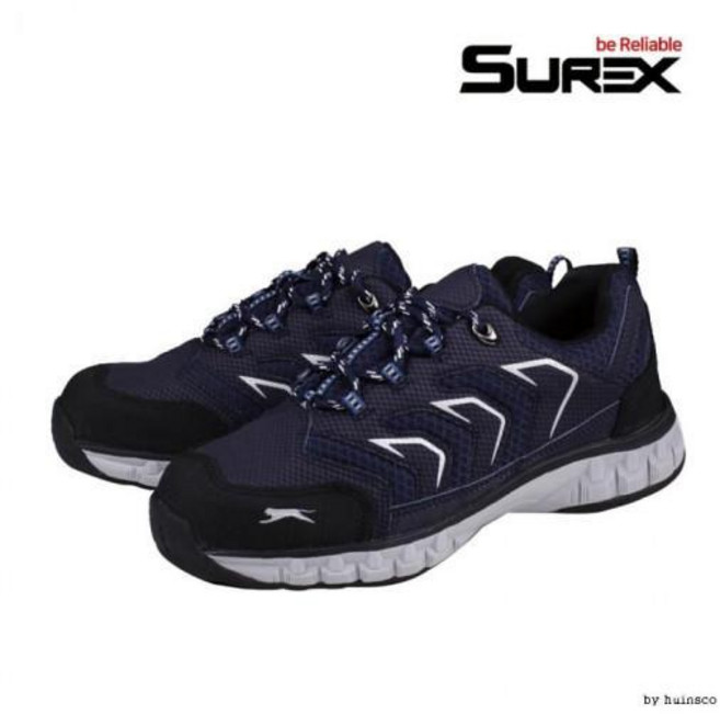 - 슈렉스 안전화 SR-412 4인치 논슬립 통풍 메쉬 작업화