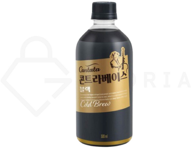 칸타타 콘트라베이스 콜드브루 블랙 500ml, 18개