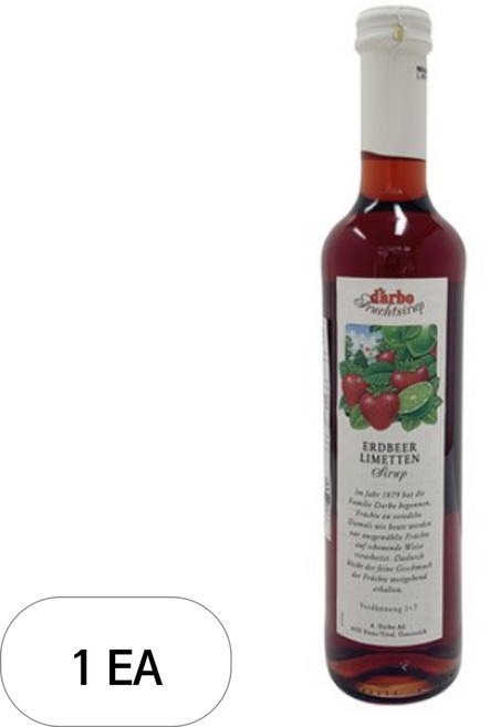 다보 스트로베리 라임 시럽, 1개, 500ml