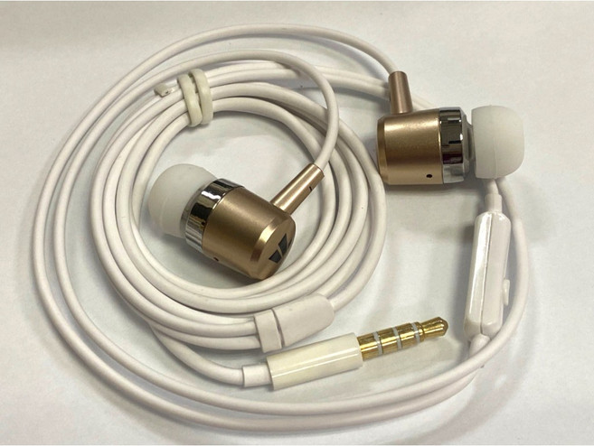 有線入耳式耳機 3.5mm接口 帶麥克風通話聽歌
