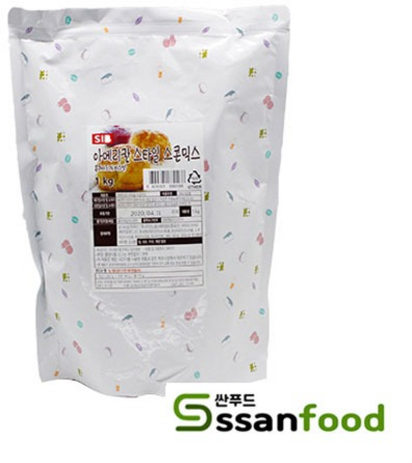 이홈베이킹 아메리칸 스콘믹스, 1kg, 1개