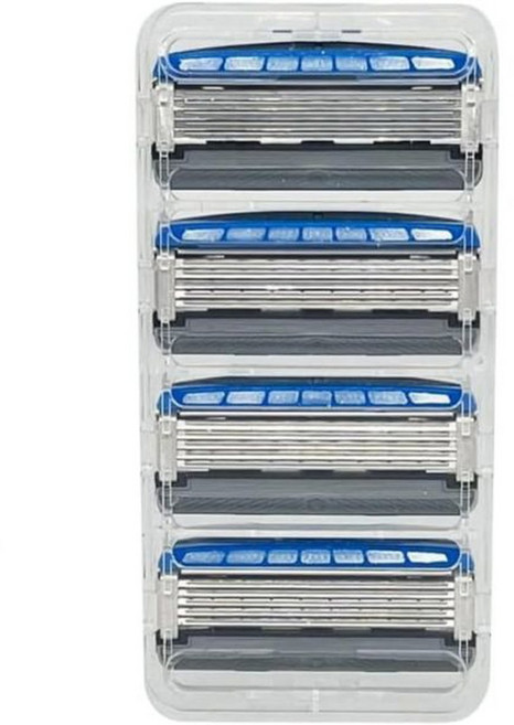 면도날 교체 호환 면도기 쉬크하이 5 스킨가드 커스텀 5중날 없음 하이드레이트 남성용 패키지 교체날 8개