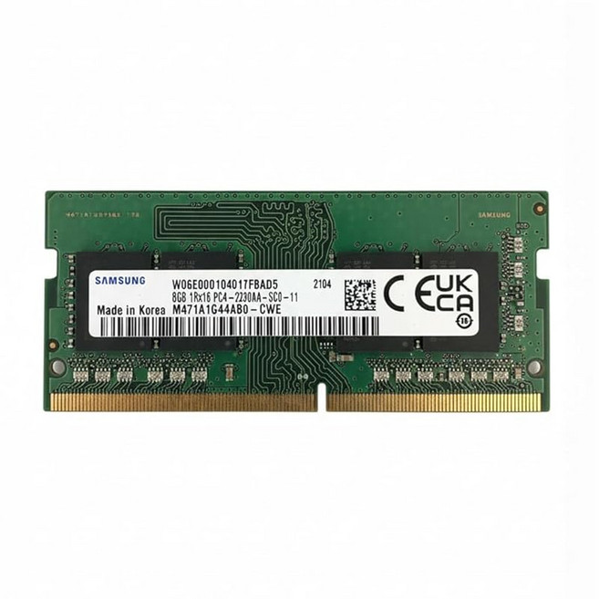 Samsung 삼성 8GB DDR4 3200 MHz PC4-25600 1.2V 1Rx16 SODIMM 노트북 메모리