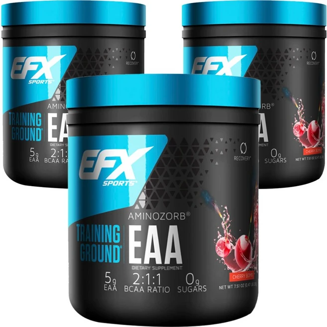 올아메리칸이에프엑스 트레이닝 그라운드 아미노조브 EAA 체리 밤, 3개, 213g - 쿠팡