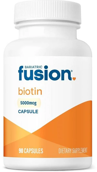 Bariatric Fusion 비오틴 5000mcg 캡슐 90정, Bariatric Fusion 비오틴 5000mcg 캡, 1개 - 쿠팡