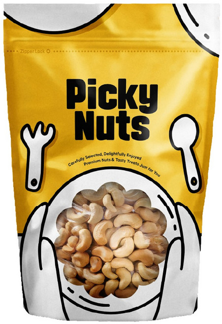 피키너츠 볶음캐슈넛 구운캐슈넛 지퍼형, 1kg, 1개