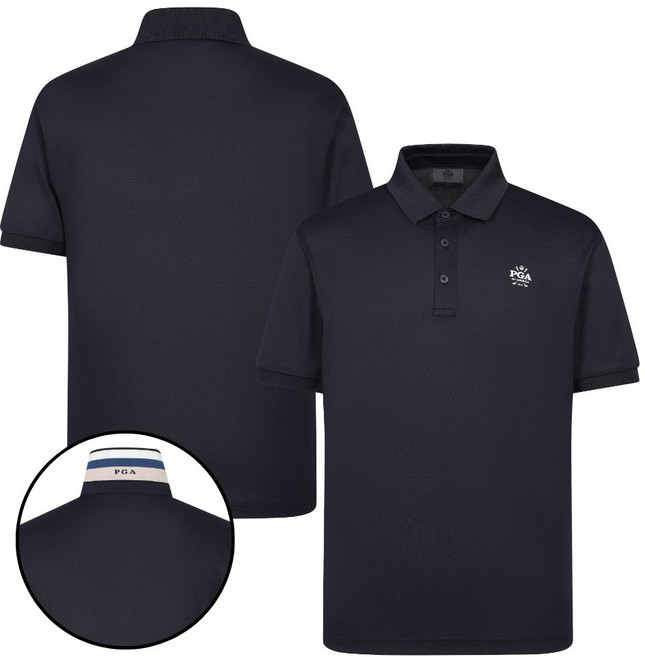 PGA 남성 쿨터치 피퀘 반팔 카라티셔츠 PGMTS52319