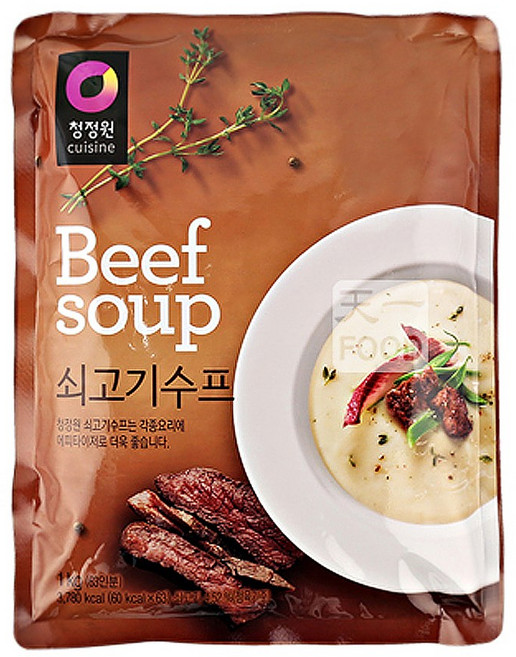 청정원 쇠고기수프, 1kg, 1개