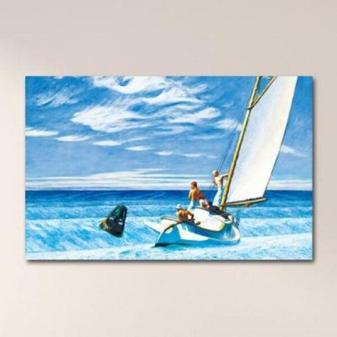 아트박스/아도라하우스 캔버스액자 명화 애드워드 호퍼 swell D타입 35x55cm