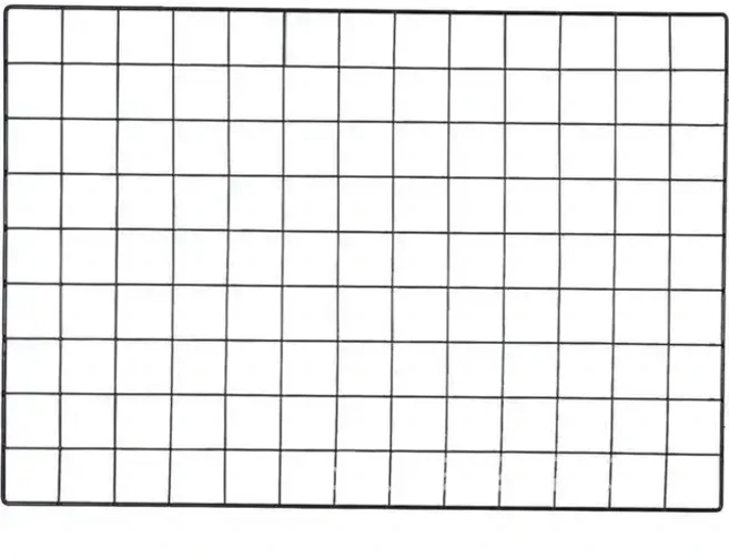 5 크기 북유럽 금속 메쉬 그리드 Diy 벽 사진 엽서 벽 아트 디스플레이 메쉬 주최자 사진 사진 프레임 선반, 05 40X30cm, 03 black