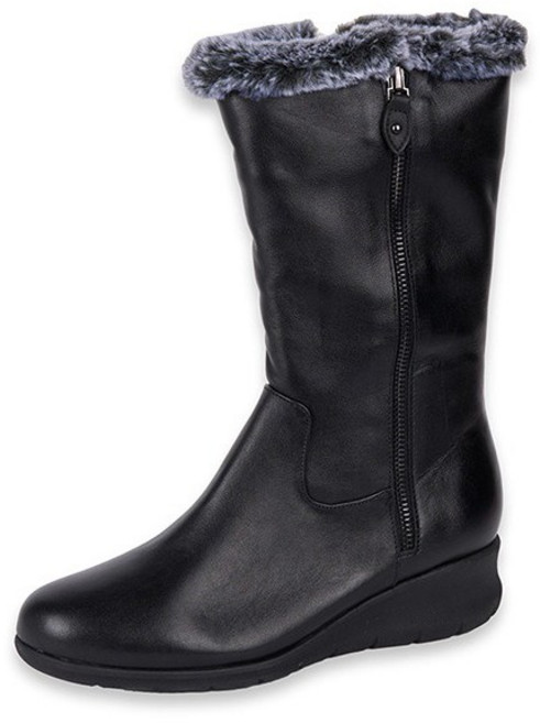 에스콰이아 여성용 미들 부츠 EQCWBM673BK