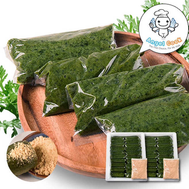 [엔젤쿡] 프리미엄 거문도 웰빙 해풍쑥 쑥송편 쑥개떡 티백 분말 추출액 쑥차, 2개, 2kg