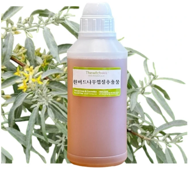 [더위치] 흰버드나무껍질추출물 500ml 화이트윌로우껍질추출물 Willow Bark Extract Salix Alba 84082-82-6, 1개 - 쿠팡