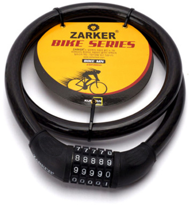 자커 자전거 자물쇠 특대 MN, 블랙, 1개