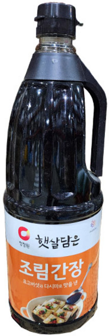 청정원 햇살담은 조림간장, 1.7L, 8개