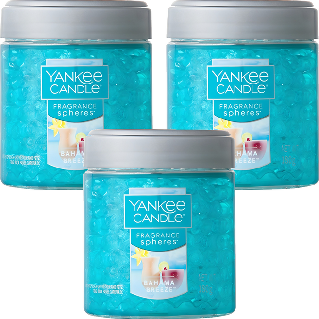 양키캔들 프래그런스 스피어스 차량용방향제, 3개, 바하마브리즈