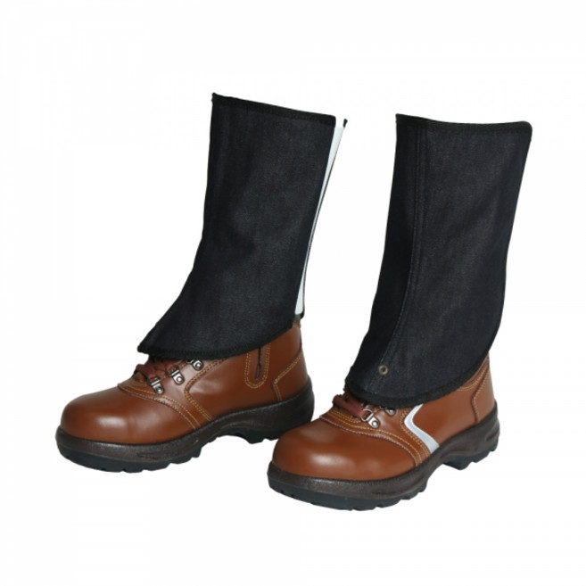 AG-1D 카멜로 내구성 좋은 데님 청지 용접 각반 (2개입), 1개