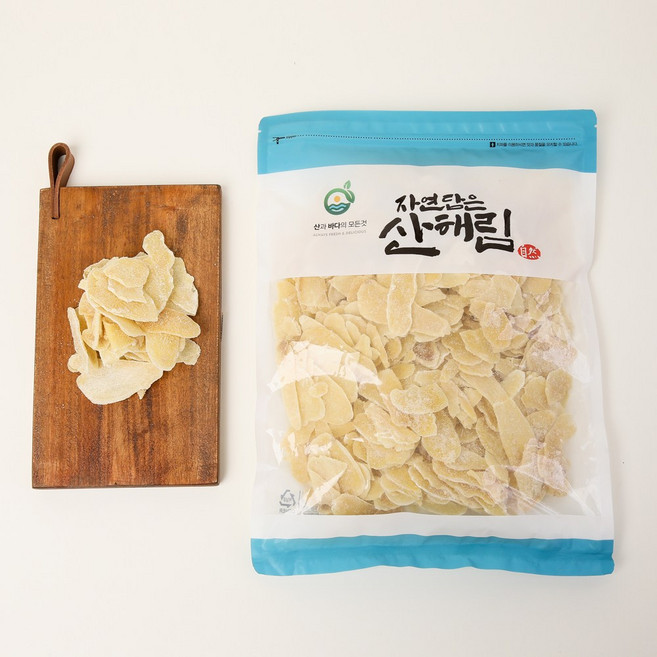 [자연담은 산해림] 생강 당절임 편강, 500g