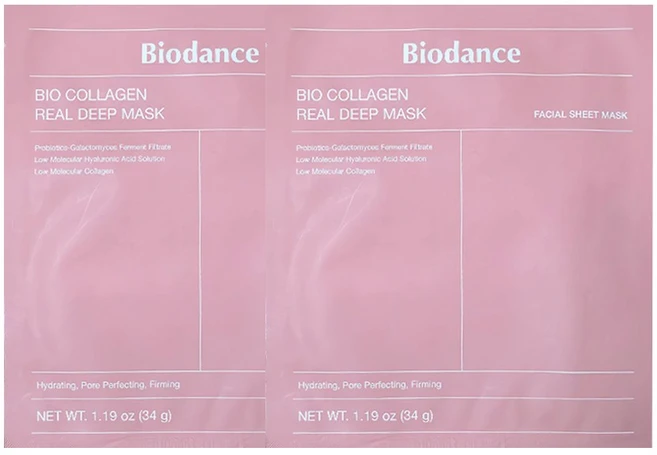바이오던스 바이오 콜라겐 리얼 딥 마스크, 1개입, 2개 - 쿠팡