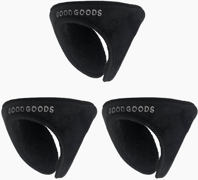 굿굿스 두꺼운 털안감 방한용품 대형 귀마개 3개