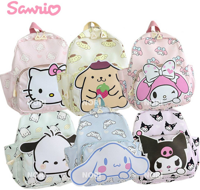 산리오 캐릭터 백팩 어린이 가방 소풍가방 배낭 캠핑 등원가방
