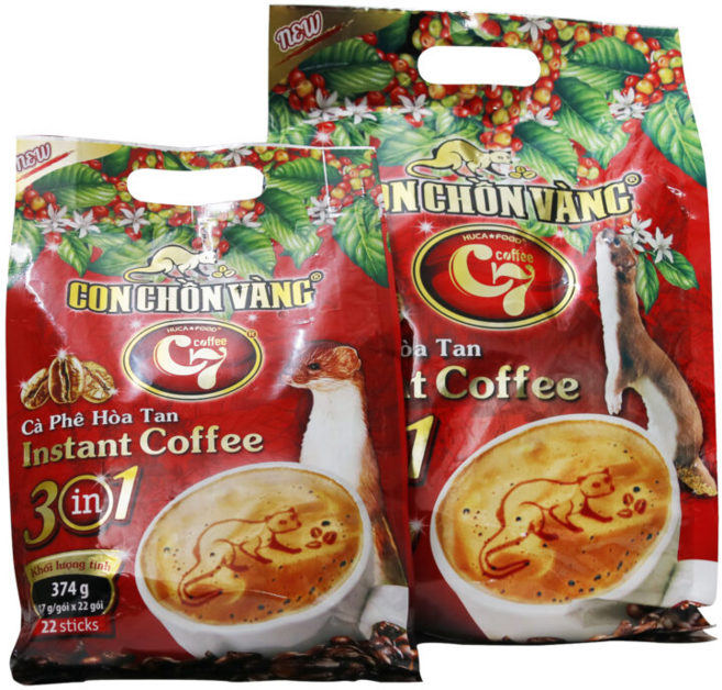 골든 밍크 C7 3 in 1 커피 베트남, 1개, 50개입, 17g