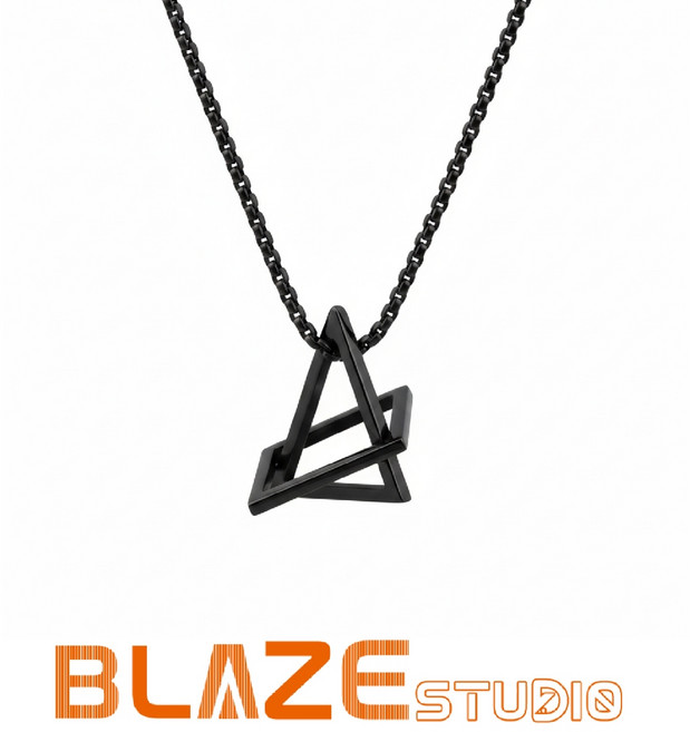 BLAZE 簡約鈦鋼項鍊