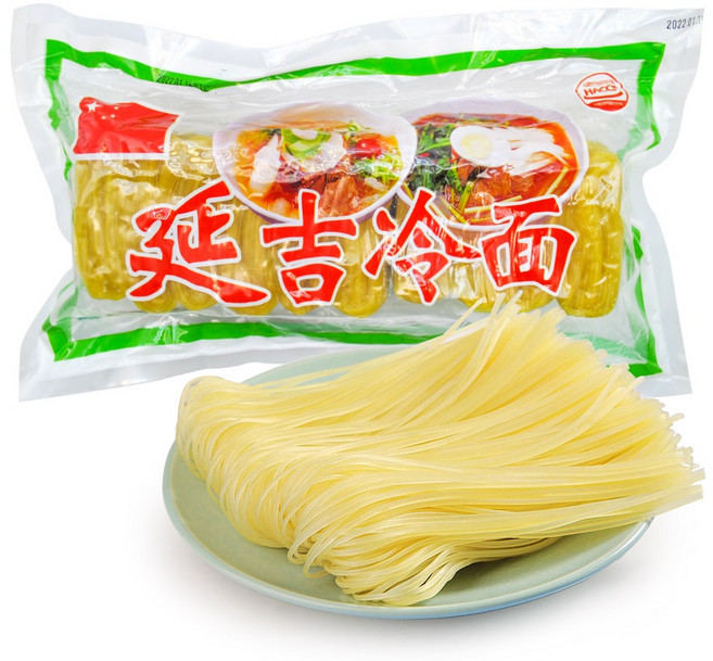 터보마켓 중국 연길냉면 10인분 밀냉면 연변 옥국시 간편조리 냉면, 2kg, 1개