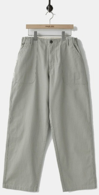 [러프사이드]ROUGH SIDE_[시그니처] 엘라스틱 퍼티그 팬츠 그라파이트 (H)