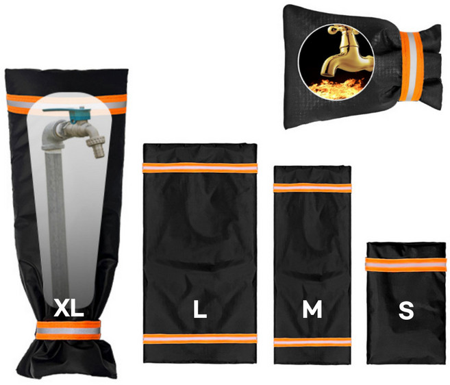 띵플레이스 수도꼭지 동파방지 커버 특대형, 1개