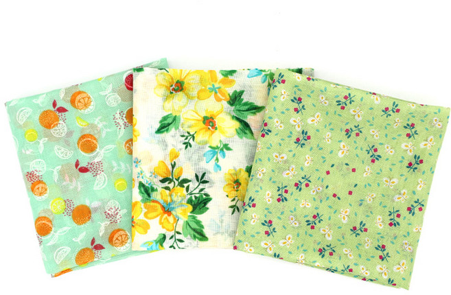 아발바 국산 아사면 손수건 스카프 3장세트