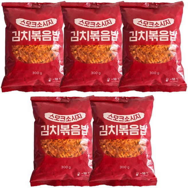 코스트코 천일 스모크소시지 김치볶음밥 300g, 5개