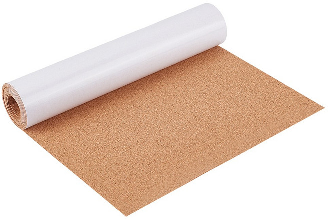 1세트 자착 코르크 롤 단열판 사각형 게시판 벽 장식용 DIY 공예품 300x1mm, 1개, 1mm