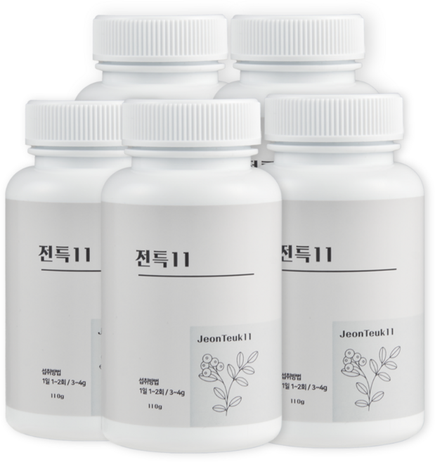 전특11 남성 활력 고함량 아르기닌 흡수 자연원료 18in1, 110g, 5개