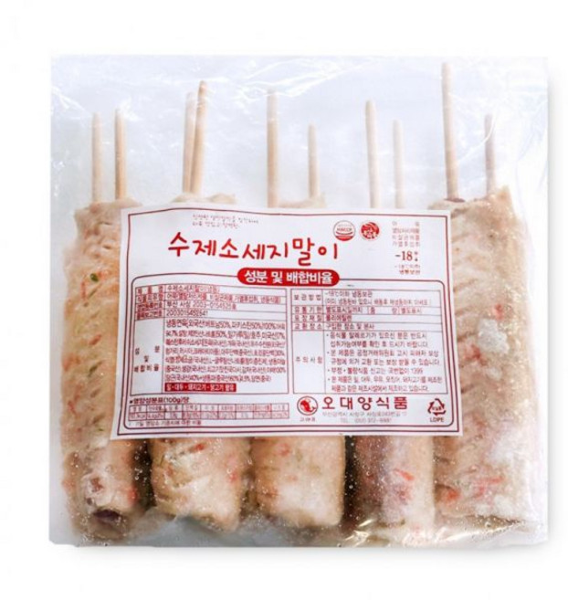 수제 소세지말이 핫바 1.35kg(135gX10개), 1, 1.35kg