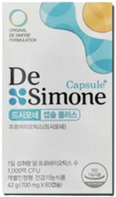 드시모네 캡슐 플러스 700mg 60캡슐 3박스, 60정, 1개