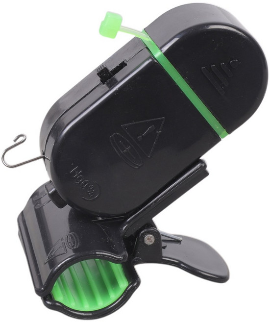 잉어 낚시 그립 경보 낚시 보빈 알람 낚시 경보 그립 표시기, 플라스틱 단일 조명