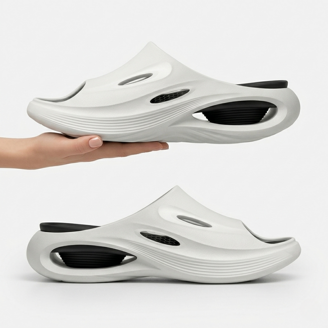 카노 건강백서 족저근막 편안한 아치 여름 슬리퍼 (남여공용)