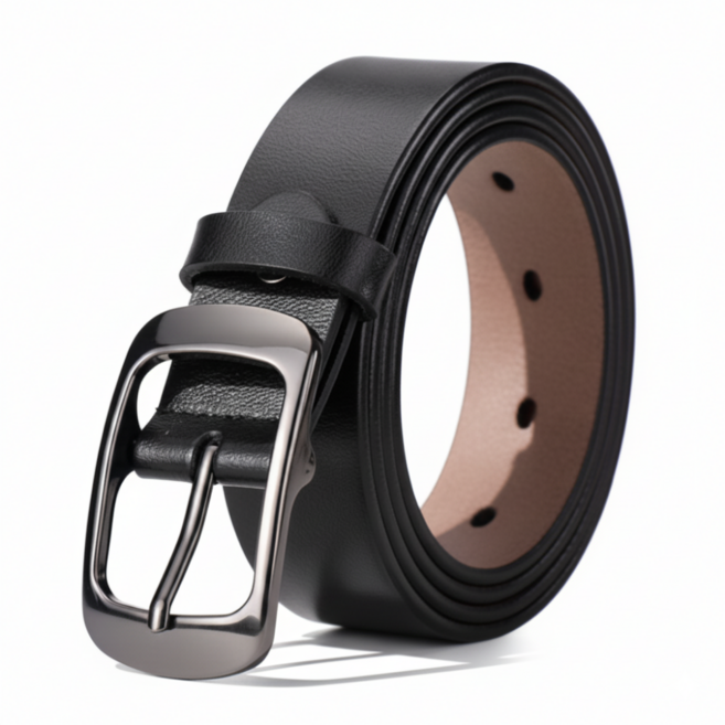구시브 다크버클 정장벨트 슬림벨트 여성가죽벨트