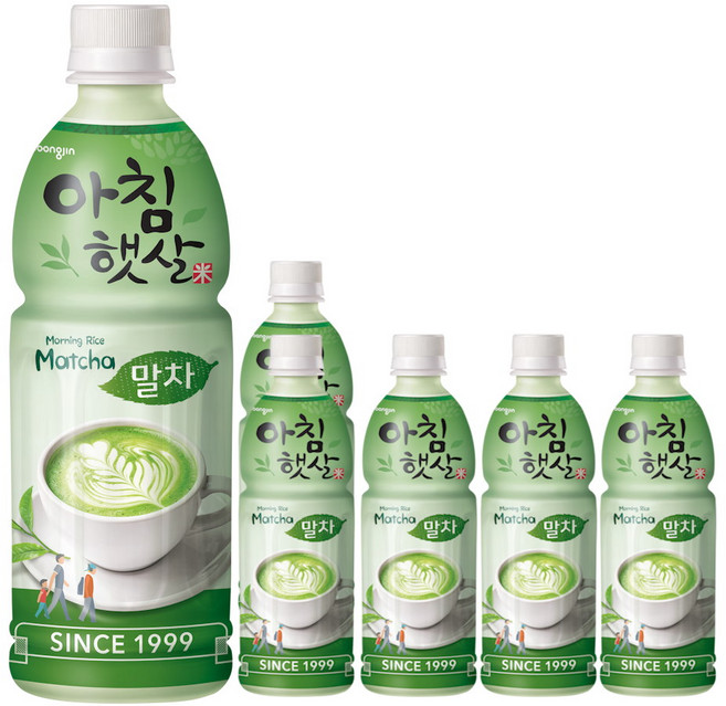 웅진)아침햇살말차500ml, 6개, 500ml