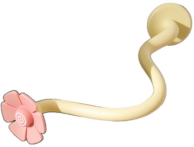 세탁기 건조기 환기 도어스토퍼 자석 고정 거치대, 1개, 벚꽃핑크