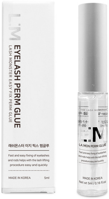 라몽 래쉬몬스터 이지 픽스 속눈썹펌 글루 5ml, 1개