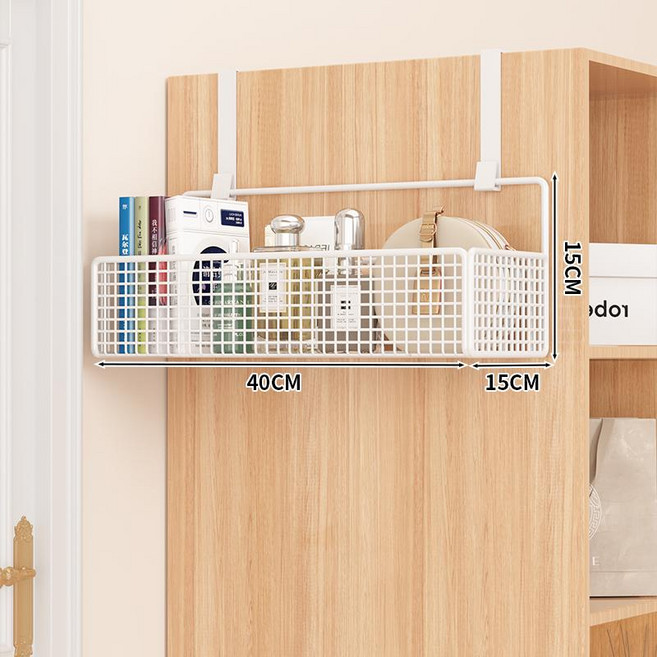 스마트 다용도 문걸이 3단 접이식 무타공 블랙 화이트, 화이트 1단 대형 A