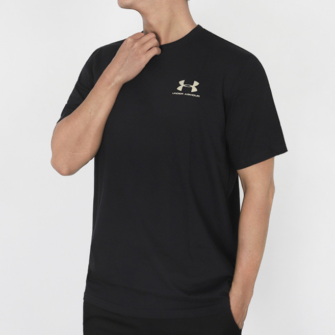 언더아머 남여공용 반팔티 UA 스포츠스타일 레프트체스트로고 반팔티