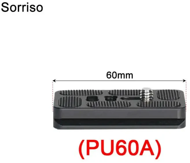 범용 Arca 스위스 38mm 금속 알루미늄 합금 Dslr 카메라 삼각대 볼 헤드 짐벌 용 퀵 릴리스 플레이트 클램, A. 금속 핫슈 소형 짐벌 범용 볼 짐벌 브라, 1개