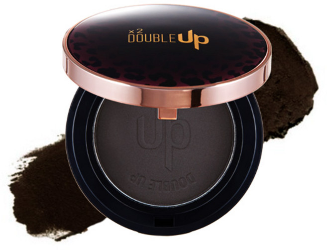 더블업 팡팡 헤어쿠션 파우더 새치염색 새치커버, 1개, 브라운 본품