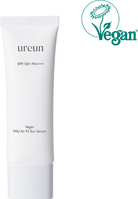유아른 비건 마일드 에어핏 선세럼 SPF50+ PA++++, 50ml, 1개