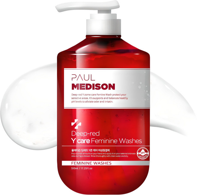 폴메디슨 딥레드 Y존 케어 여성청결제, 510ml, 1개