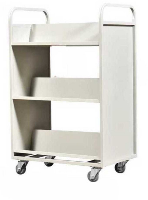 도서관사다리 계단 발판 손잡이 바퀴 마트 서점 안전 3단 110, 1개