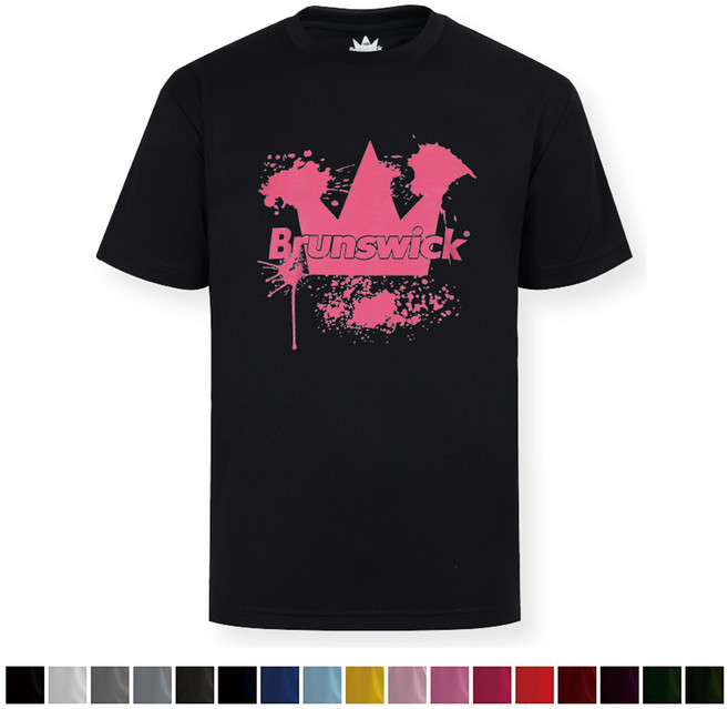 브런스윅 페인트 라운드 티셔츠 17컬러 / 다양한 색상 주문 가능 티셔츠 / 기능성 쿨론 소재 / 남여 공용 / 단체복 인쇄 가능